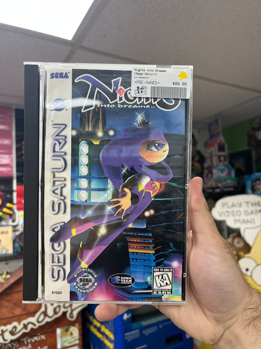 Nights into Dreams - Sega Saturn CiB