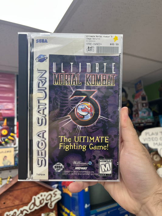 Ultimate Mortal Kombat 3 - Sega Saturn CiB