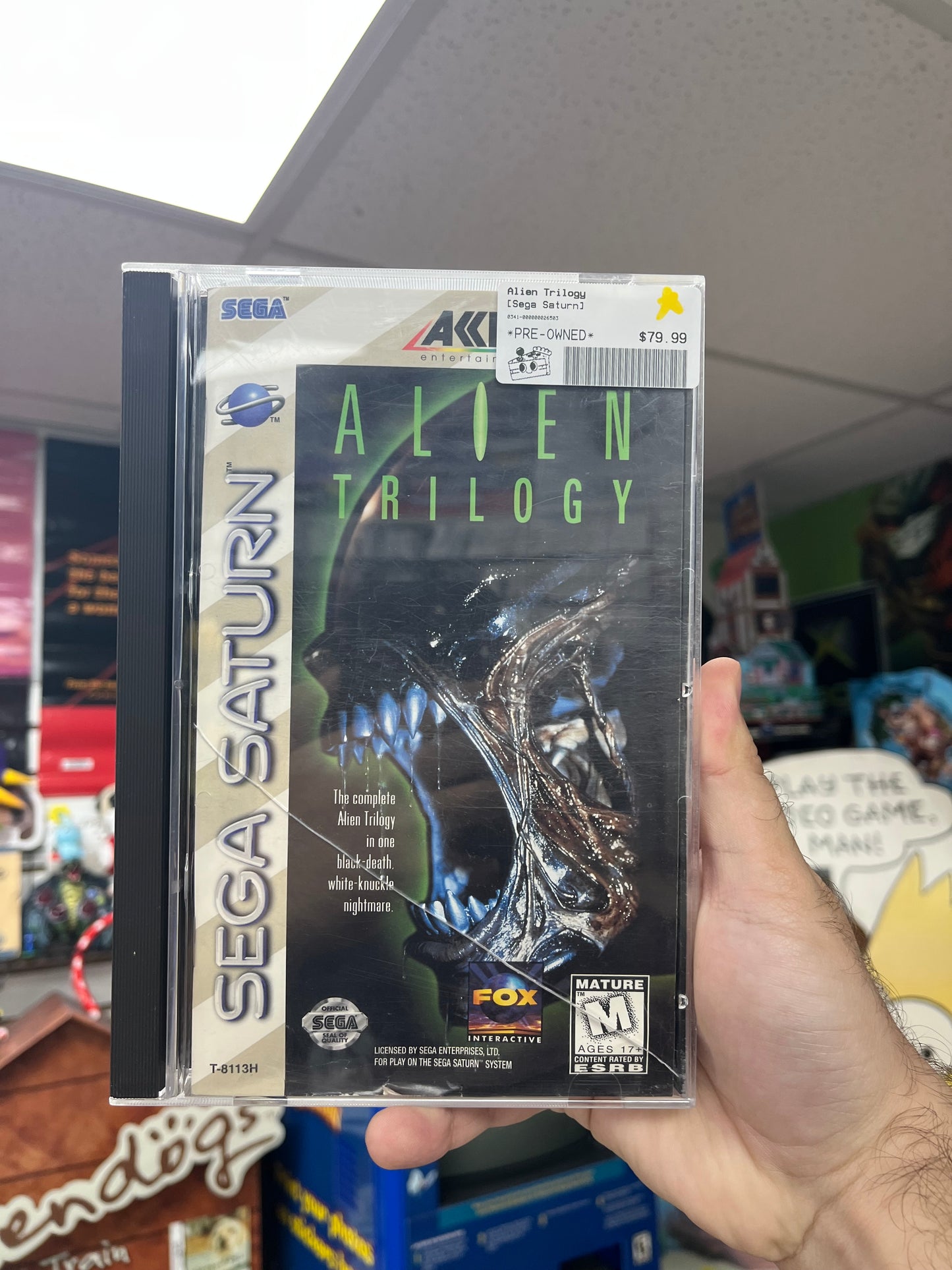 Alien Trilogy - Sega Saturn CiB