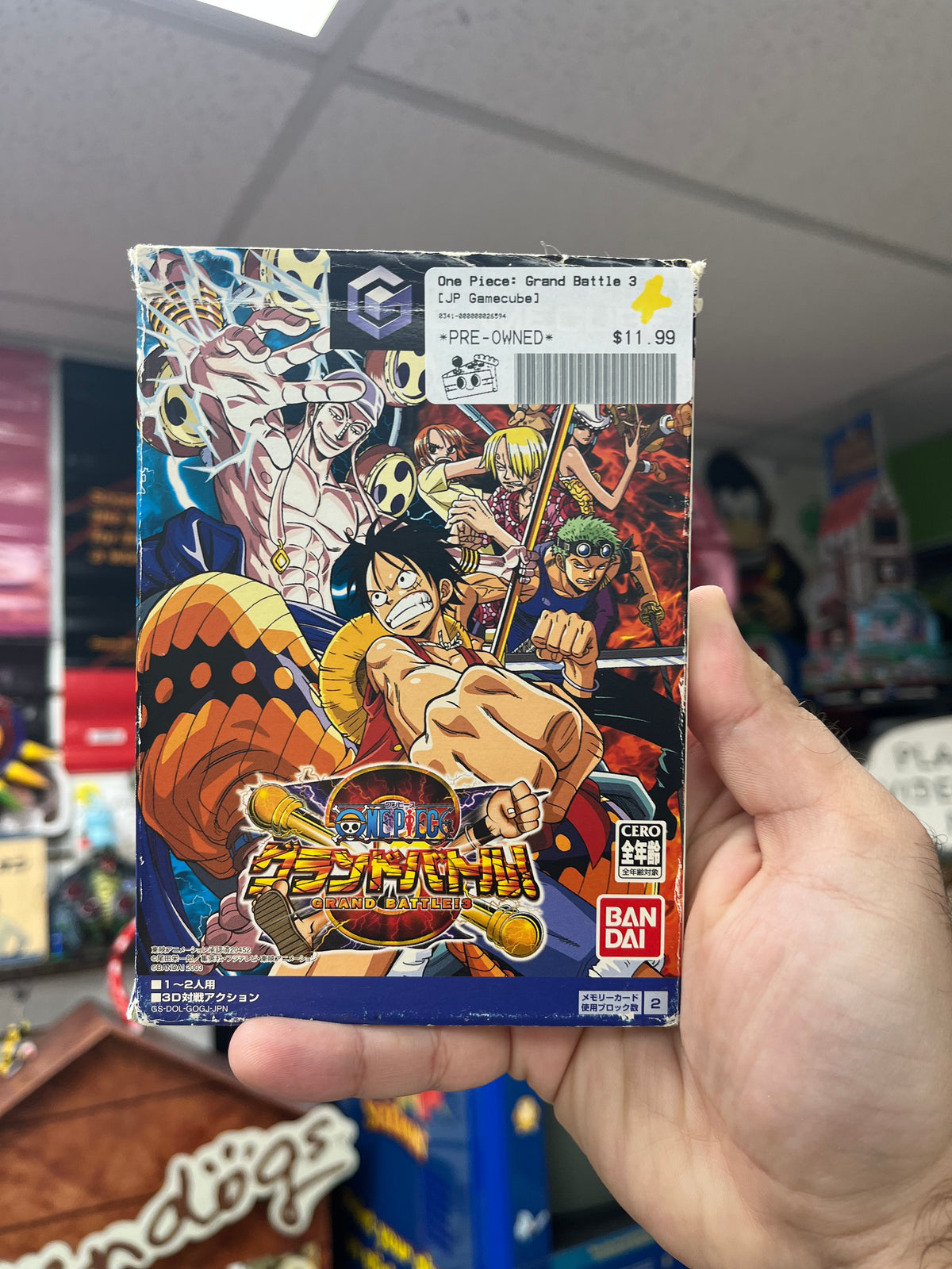 One Piece: Grand Battle 3 - JP GameCube CiB
