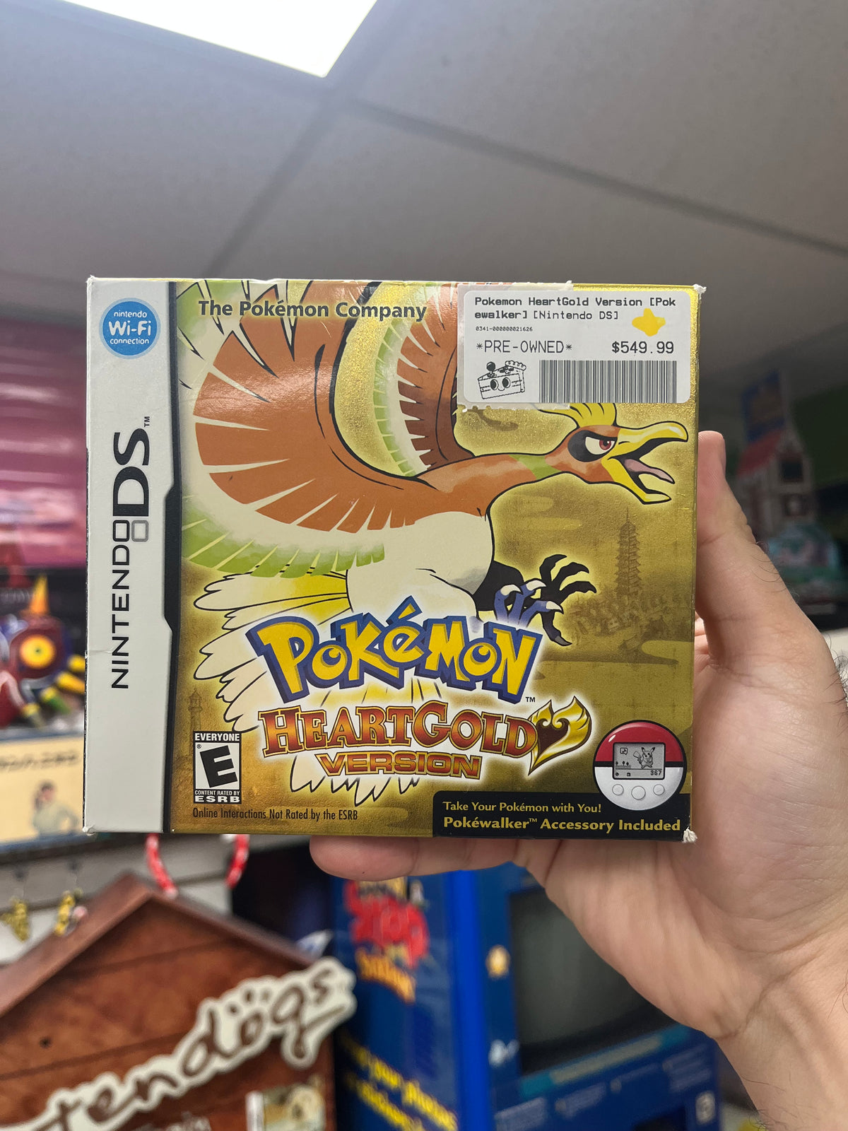 Pokemon HeartGold [Big Box w/ Pokewalker] - DS CiB
