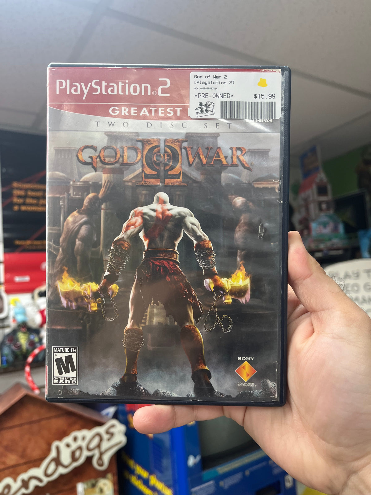 God of War II [Greatest Hits] - PS2 Boxed