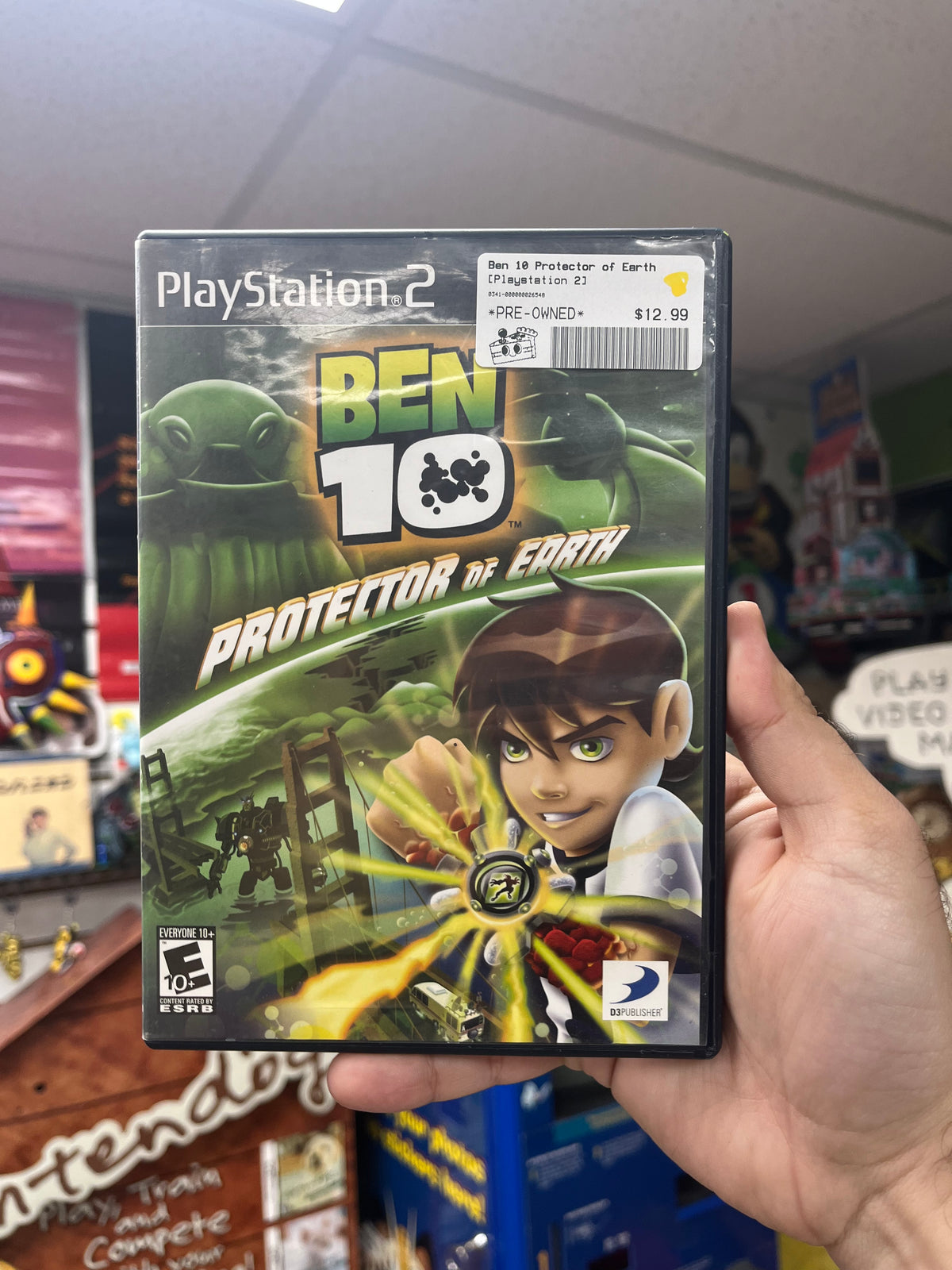 Ben 10 Protector of Earth - PS2 Boxed