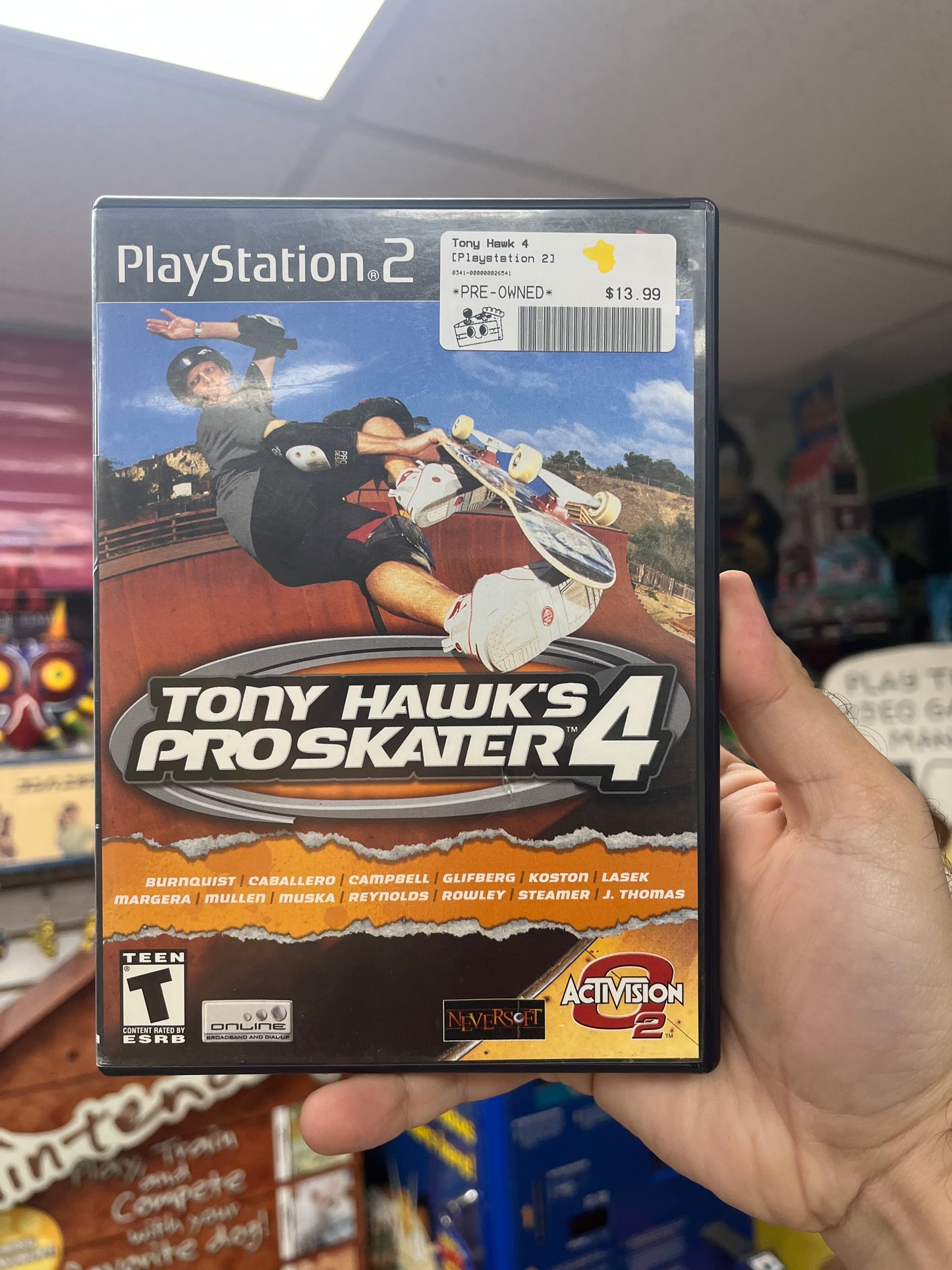 Tony Hawk Pro Skater 4 - PS2 CiB