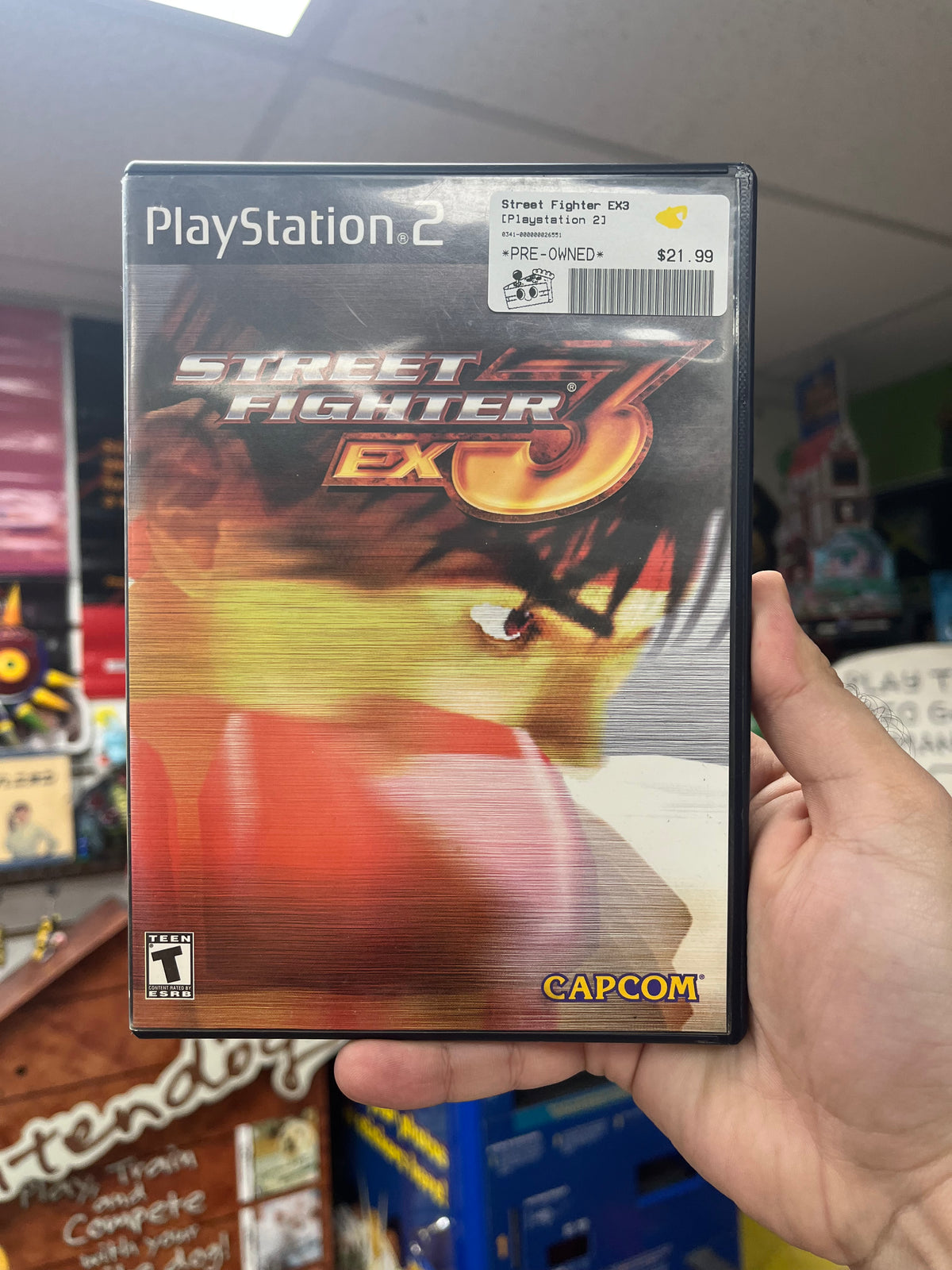 Street Fighter EX3 - PS2 CiB
