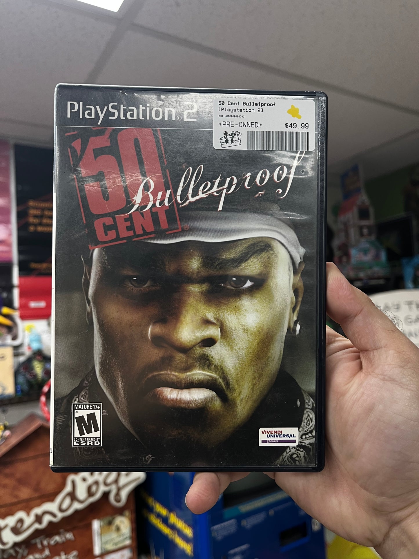50 Cent Bulletproof - PS2 CiB