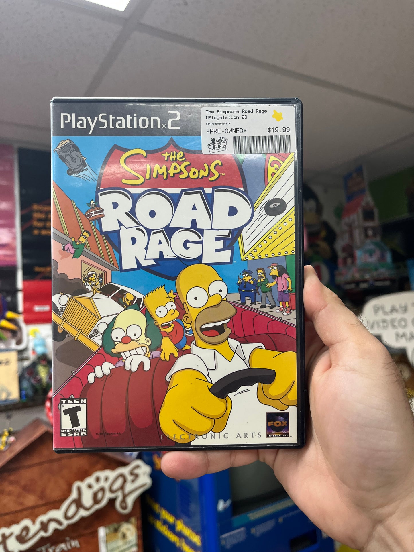 The Simpsons Road Rage - PS2 Boxed
