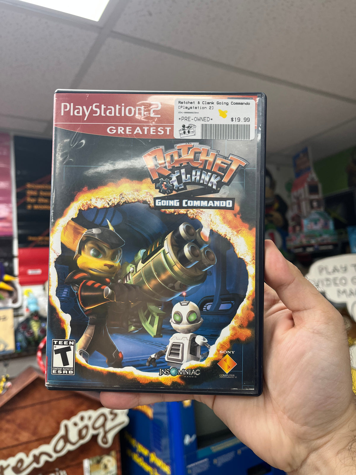 Ratchet & Clank Going Commando [Greatest Hits] - PS2 CiB