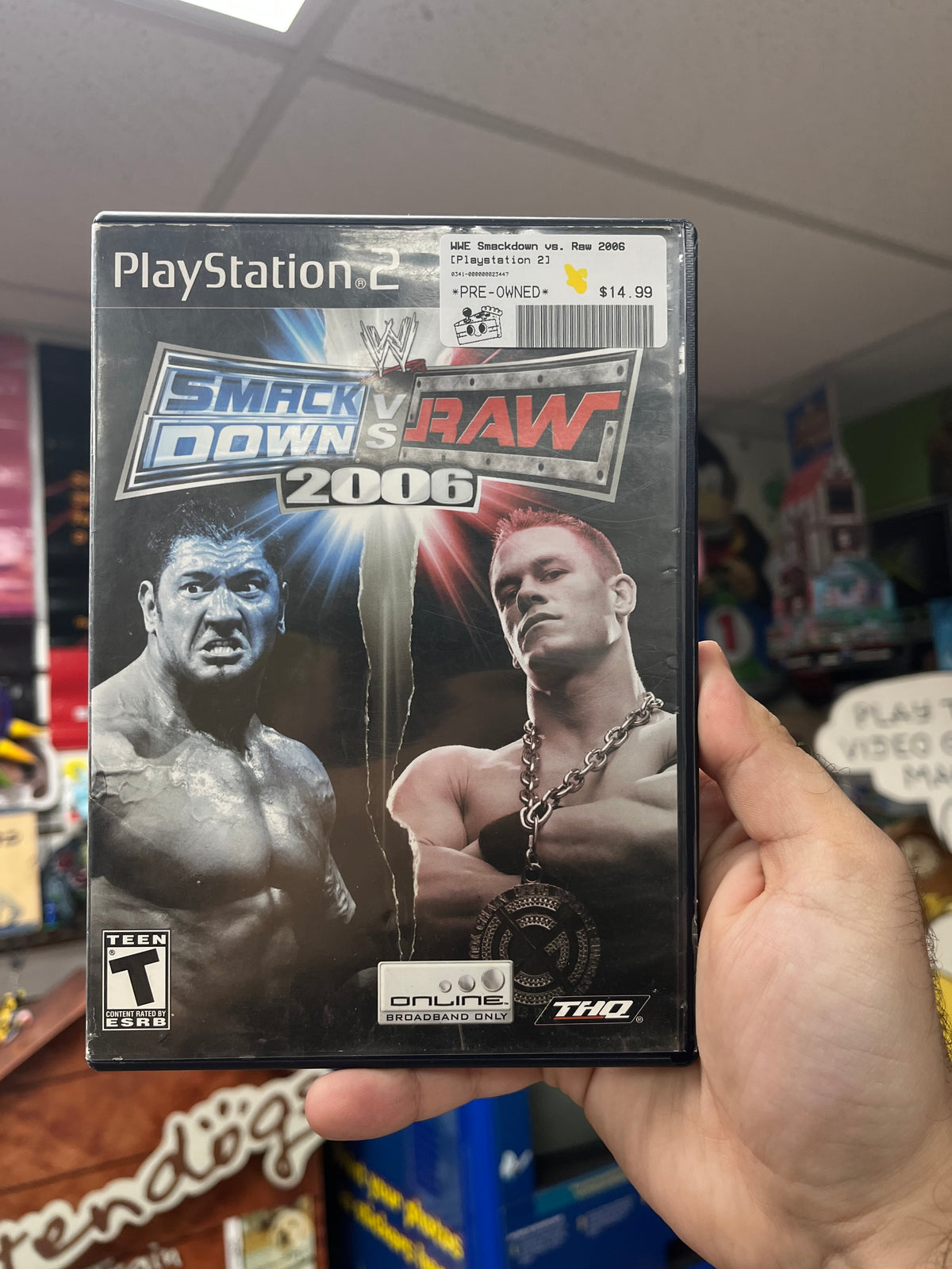WWE Smackdown vs. Raw 2006 - PS2 Boxed