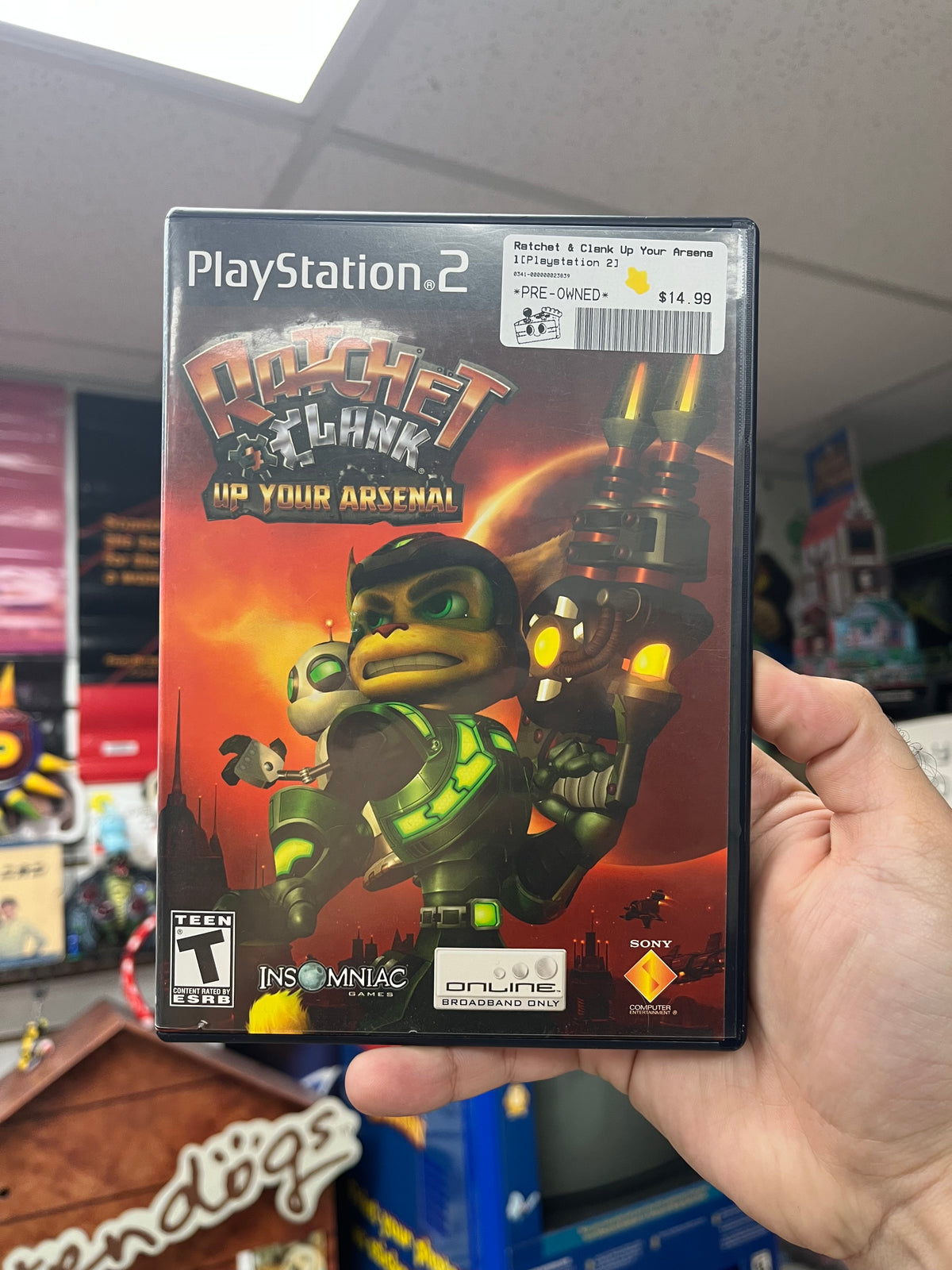Ratchet & Clank Up Your Arsenal - PS2 Boxed