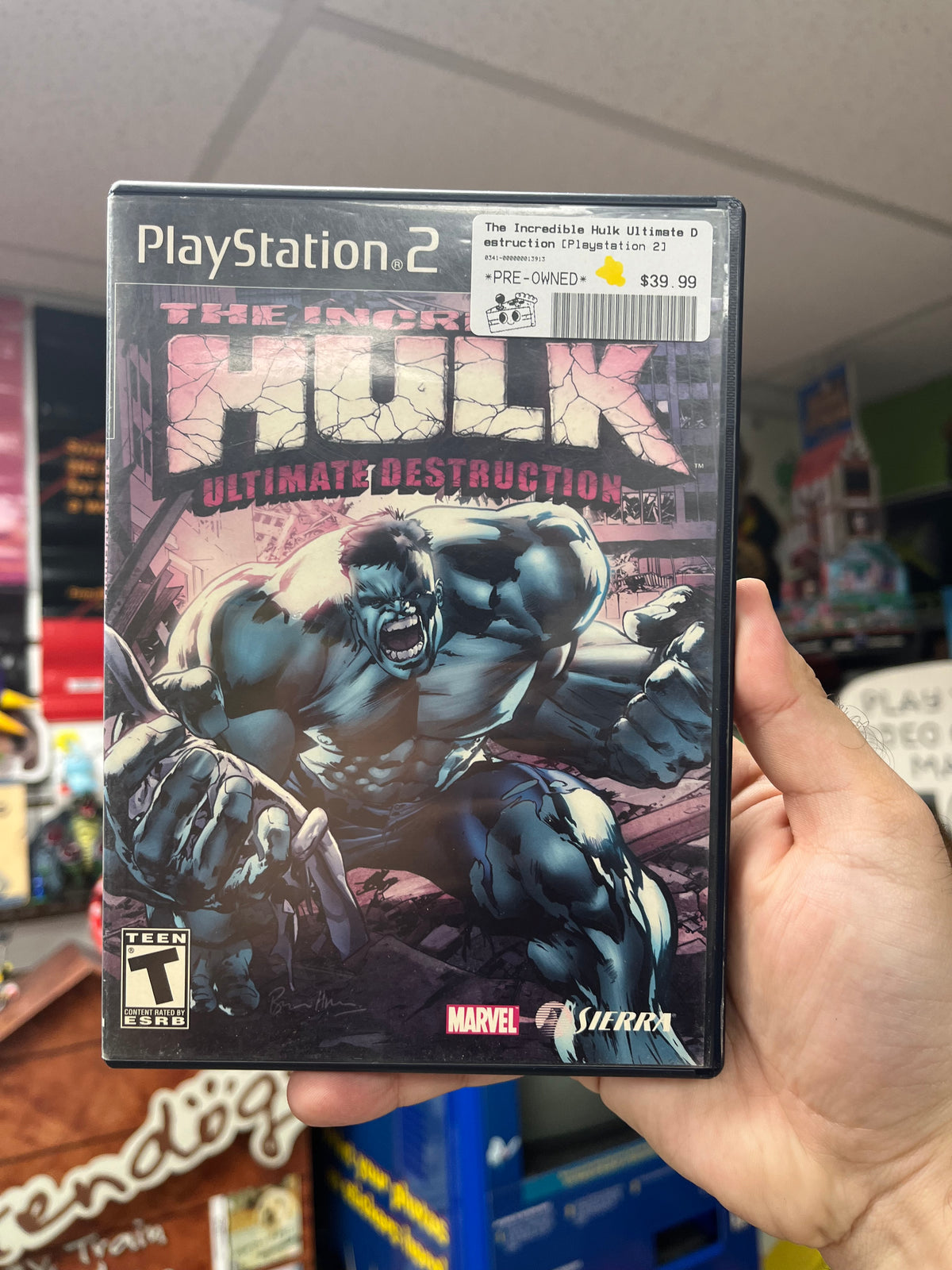 The Incredible Hulk Ultimate Destruction - PS2 Boxed