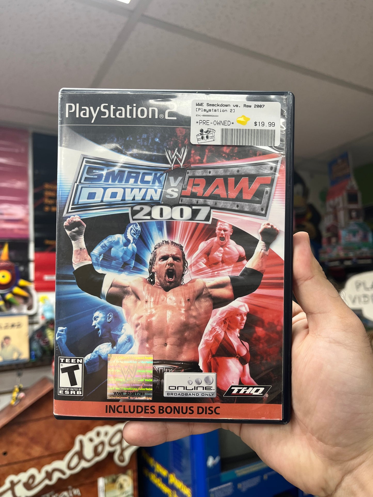 WWE Smackdown vs. Raw 2007 - PS2 CiB