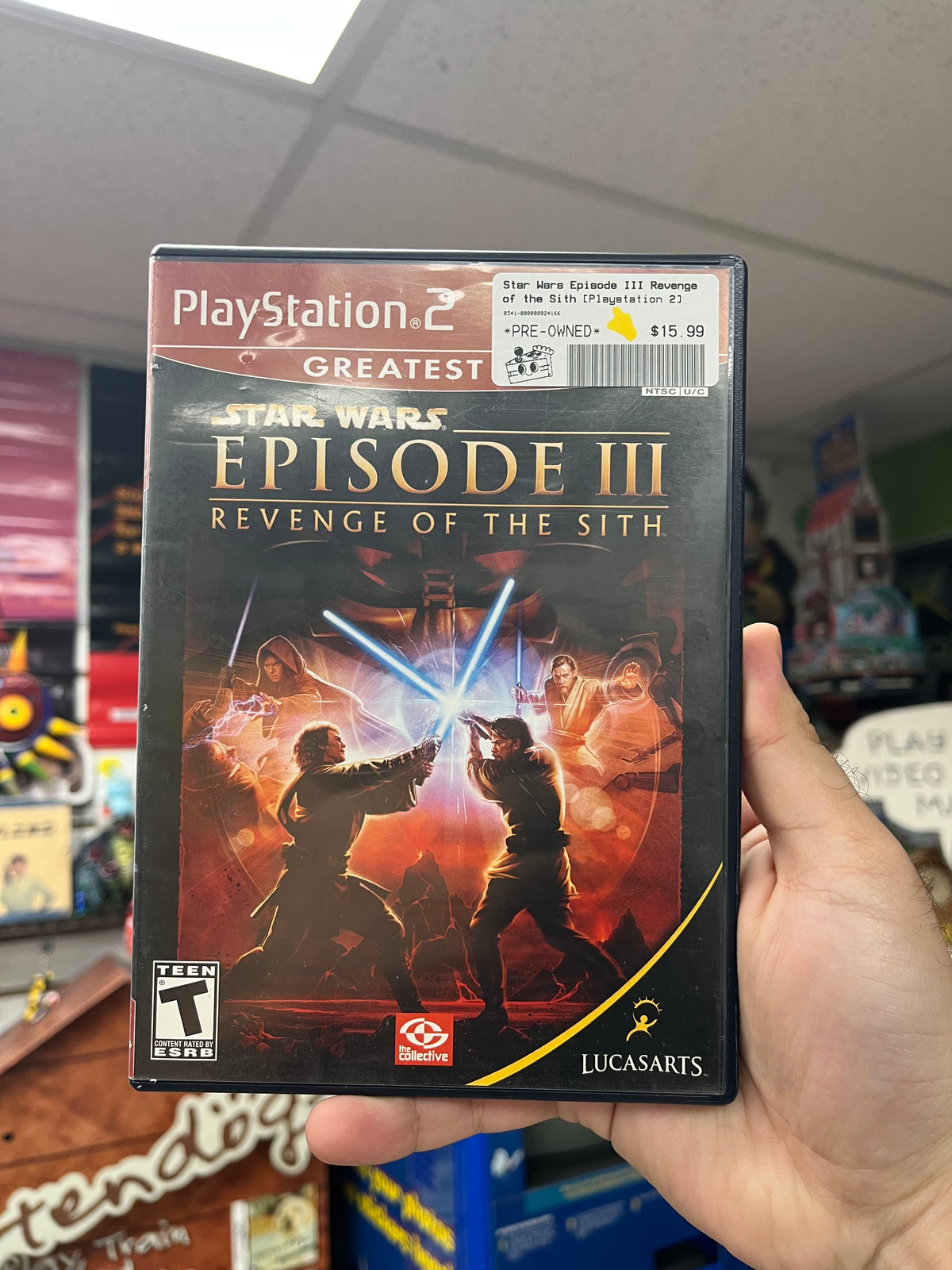 Star Wars Episode III Revenge of the Sith [Greatest Hits] - PS2 CiB