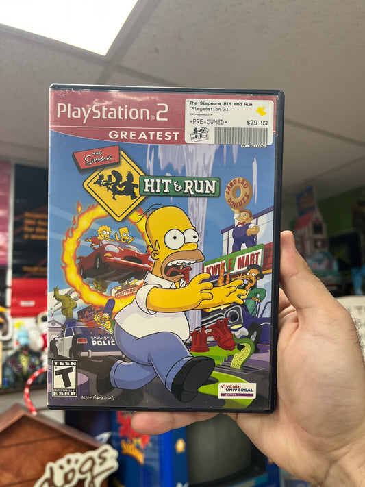 The Simpsons Hit and Run [Greatest Hits] - PS2 CiB