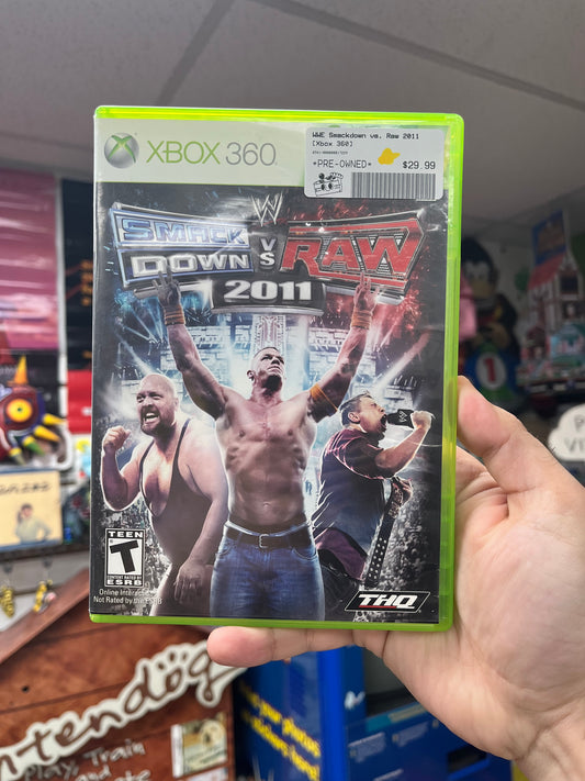 WWE Smackdown vs. Raw 2011 - Xbox 360 Boxed