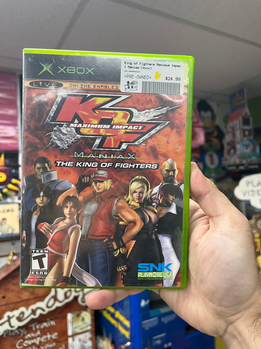 King of Fighters Maximum Impact Maniax - Xbox CiB