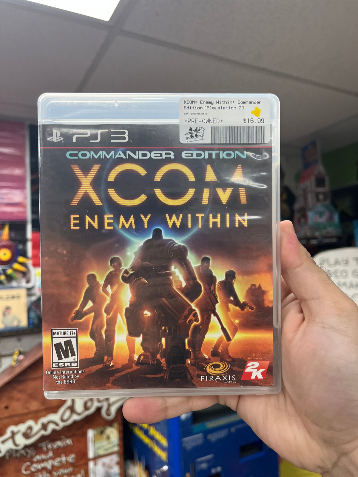 XCOM: Enemy Within: Commander Edition - PS3 CiB
