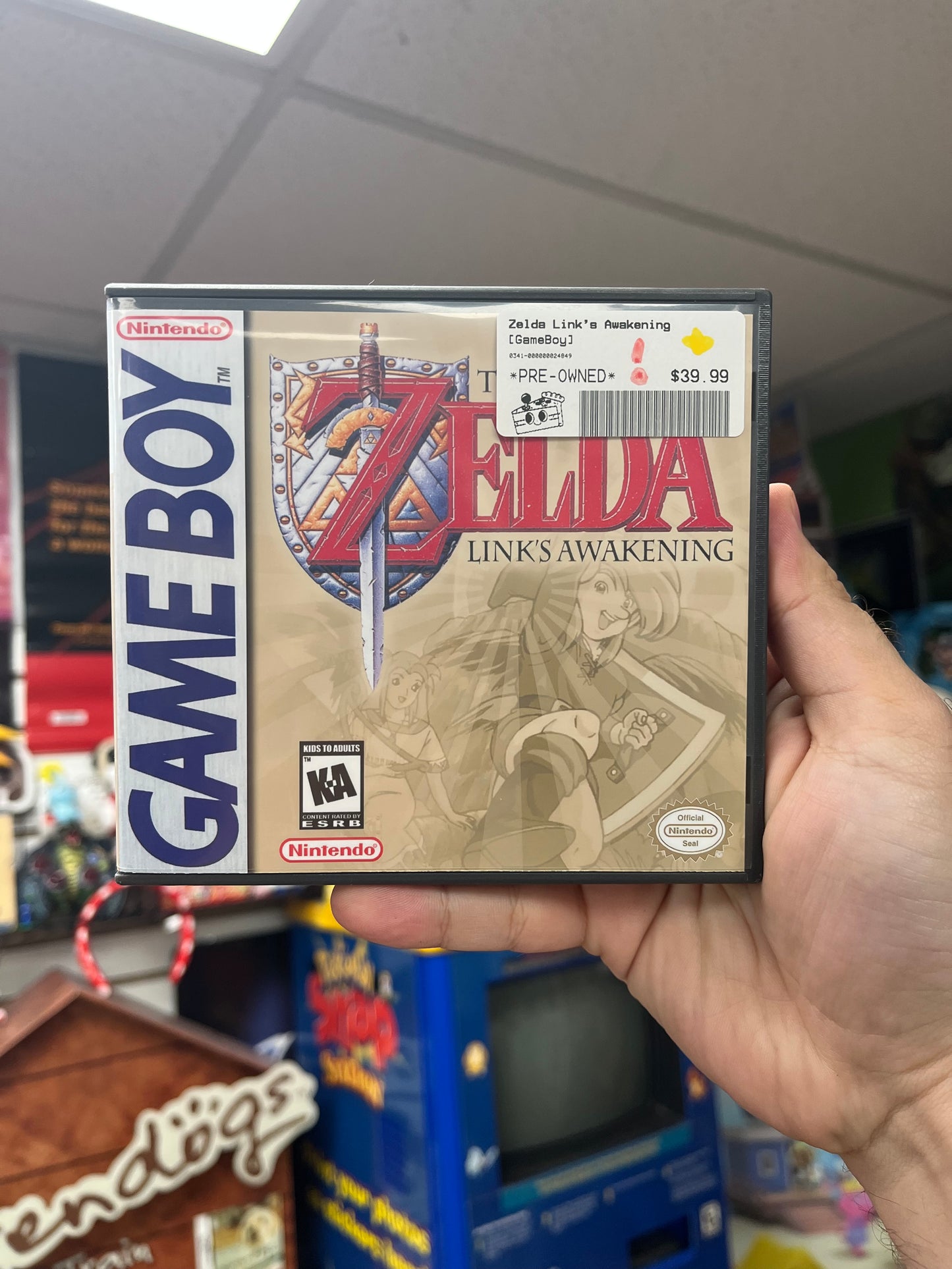 Zelda: Links Awakening - GameBoy Boxed [Read Description]