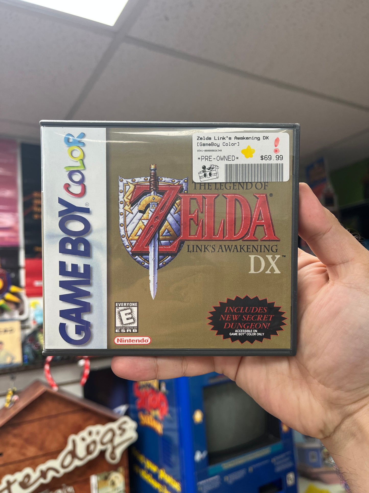 Zelda Link's Awakening DX - GameBoy Boxed [Read Description]