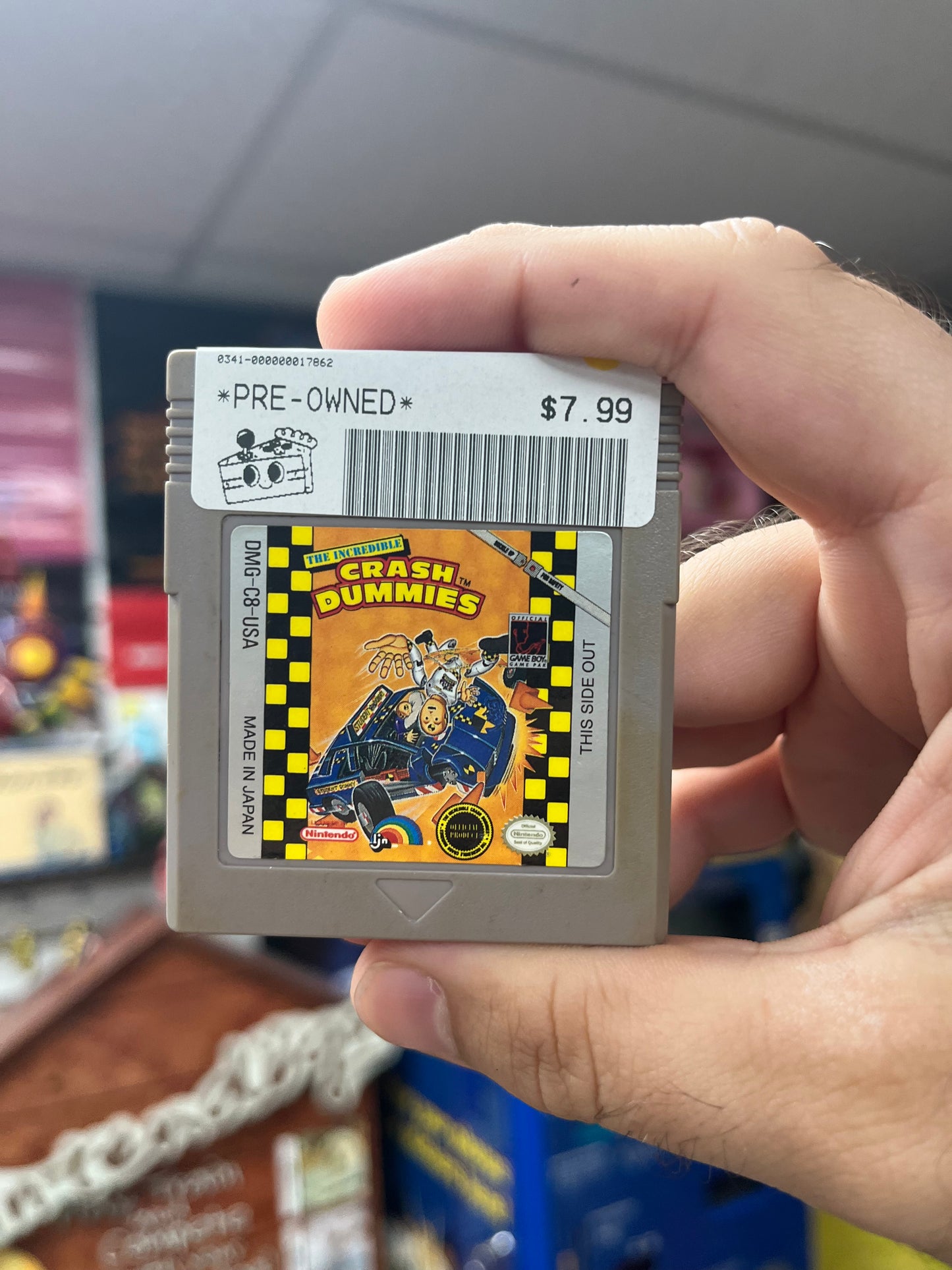 Crash Dummies - GameBoy Loose