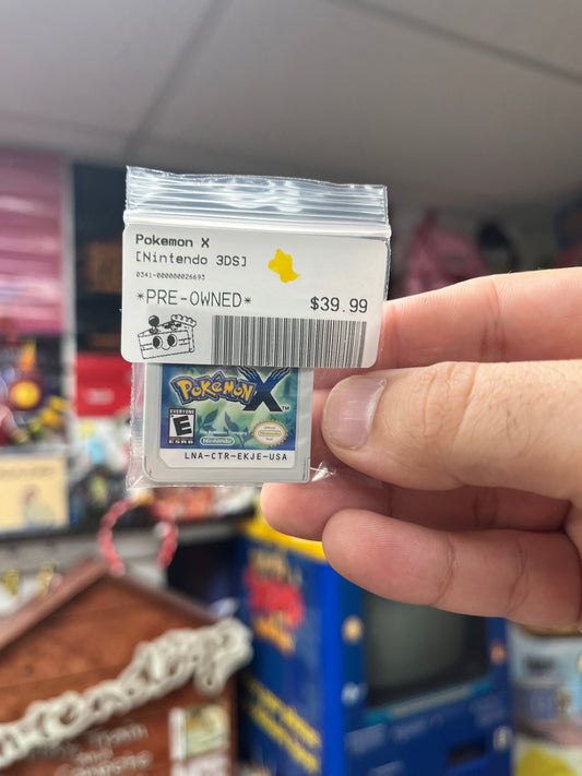 Pokemon X - 3DS Loose
