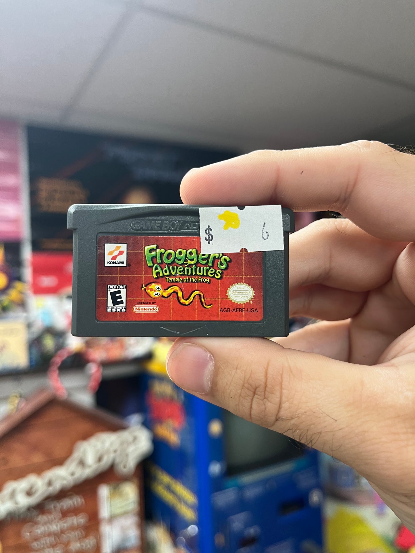 Froggers Adventures - GBA Loose