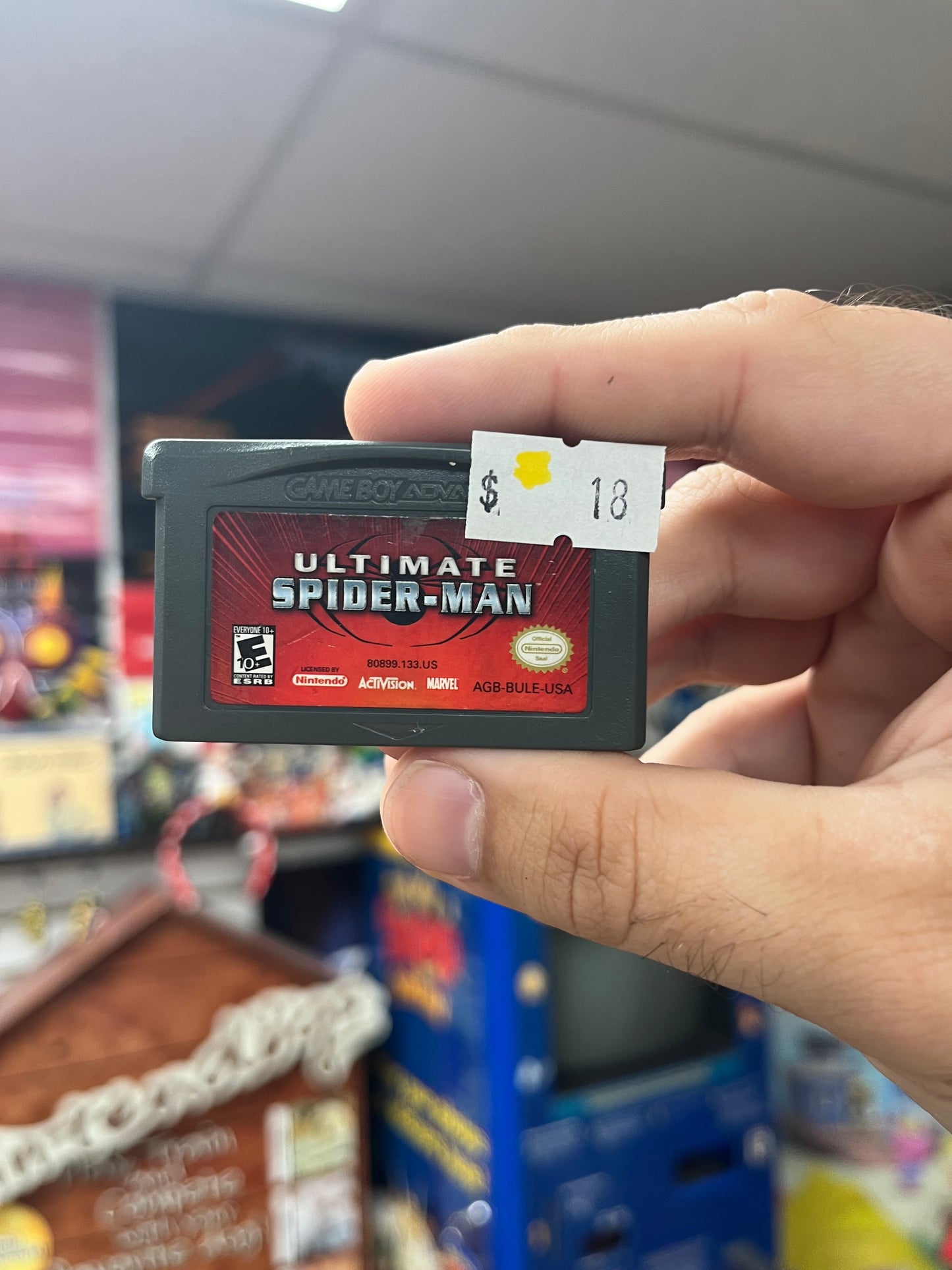 Ultimate Spiderman - GBA Loose