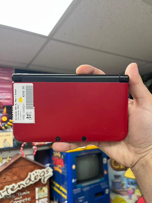 Nintendo 3DS XL Red + Black