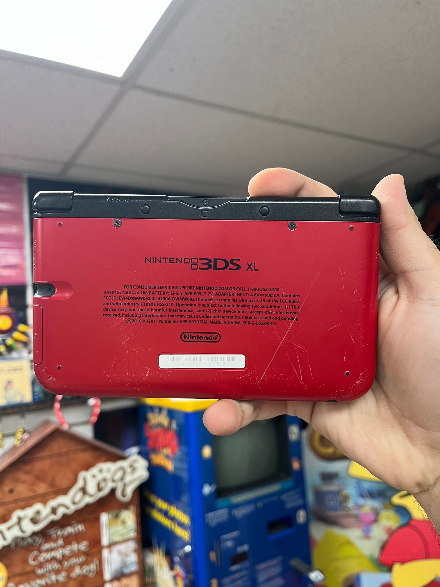 Nintendo 3DS XL Red + Black