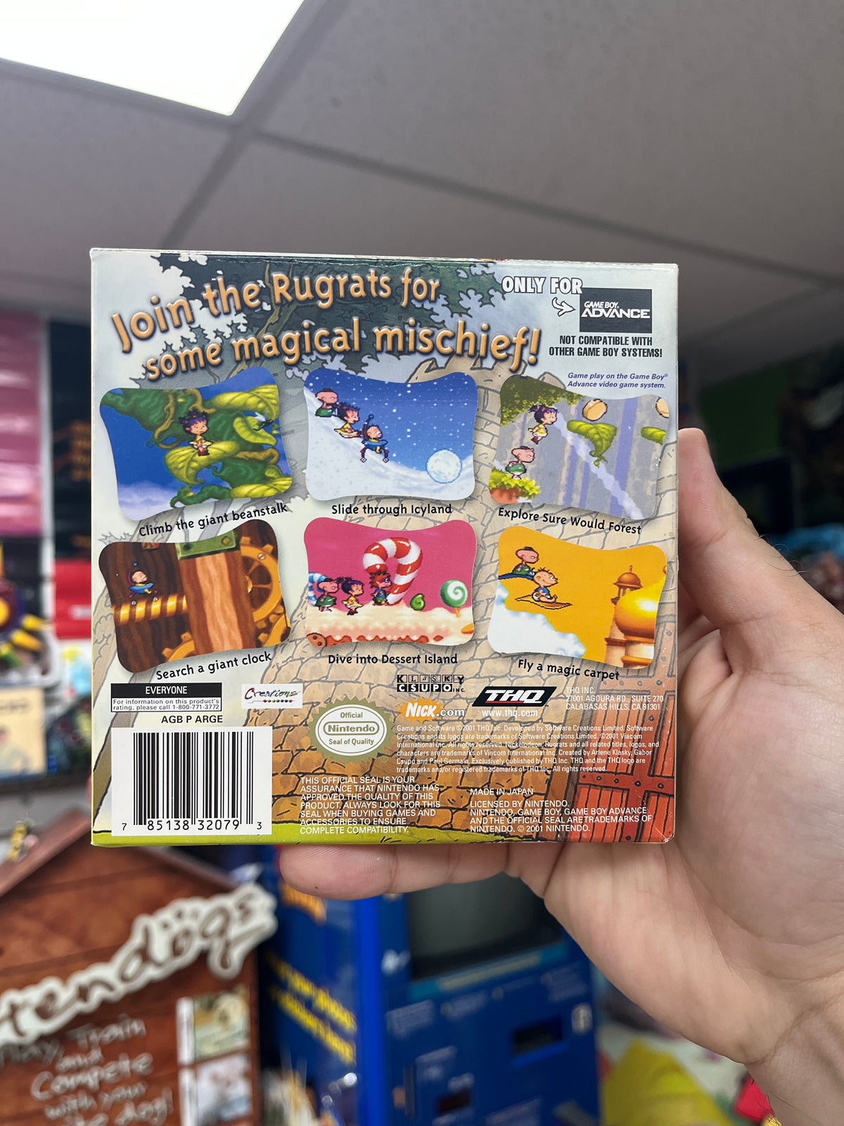 Rugrats Castle Capers - GBA CiB