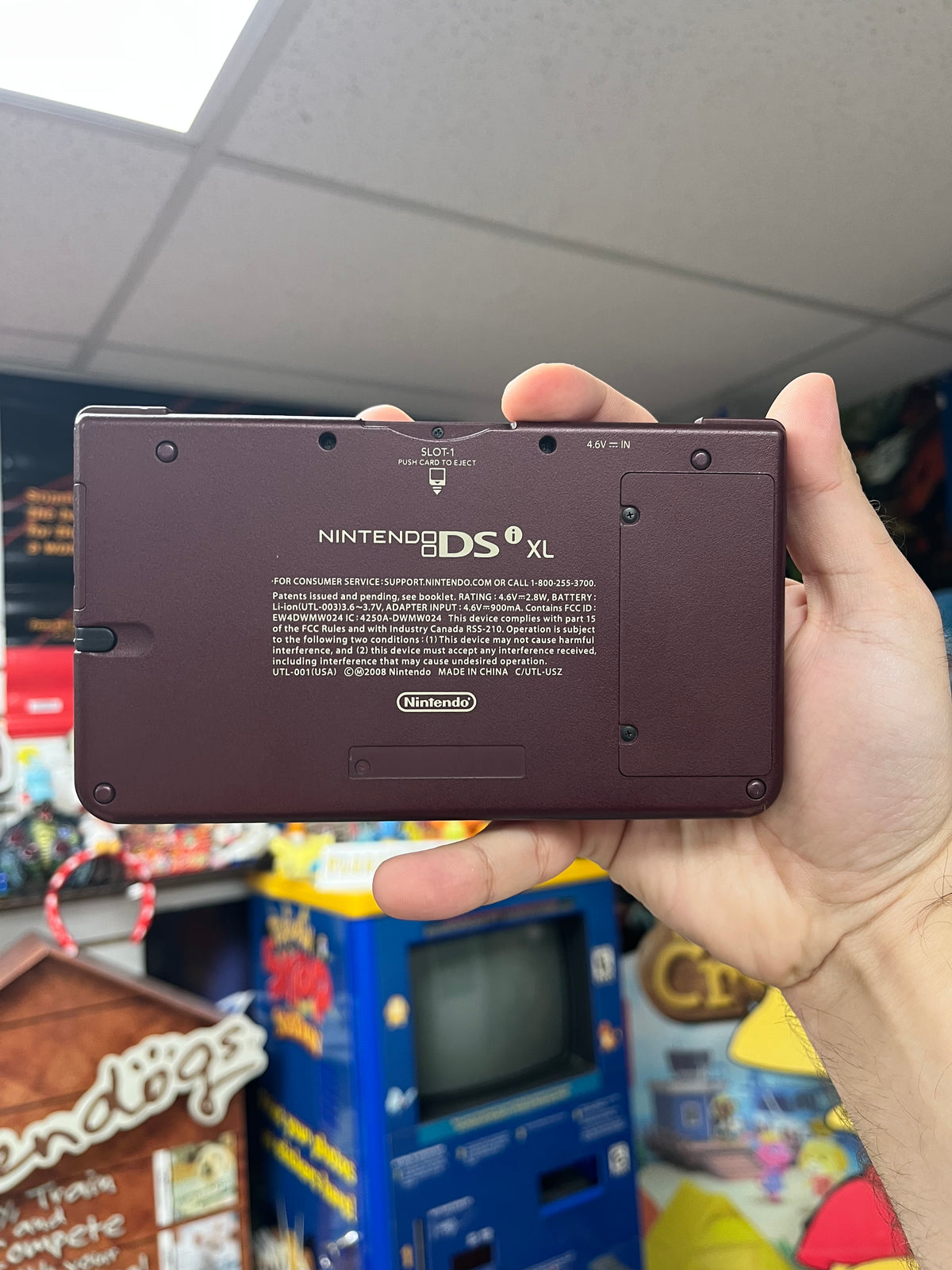 DSi XL Burgundy