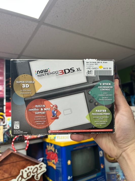 New 3DS XL Black in Box