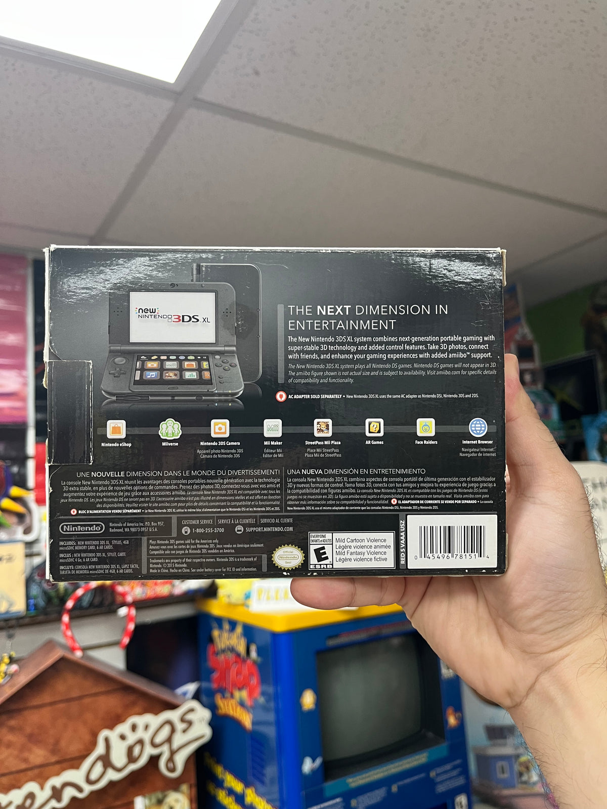 New 3DS XL Black in Box