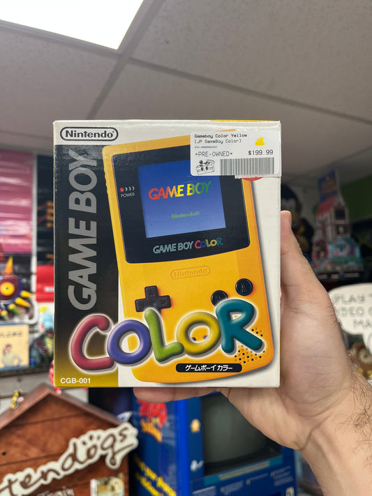 GameBoy Color Yellow [Japanese]