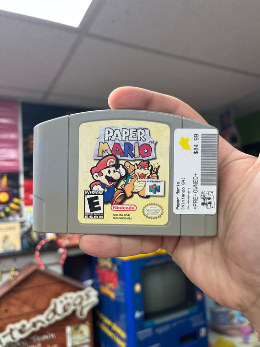 Paper Mario - N64 Loose