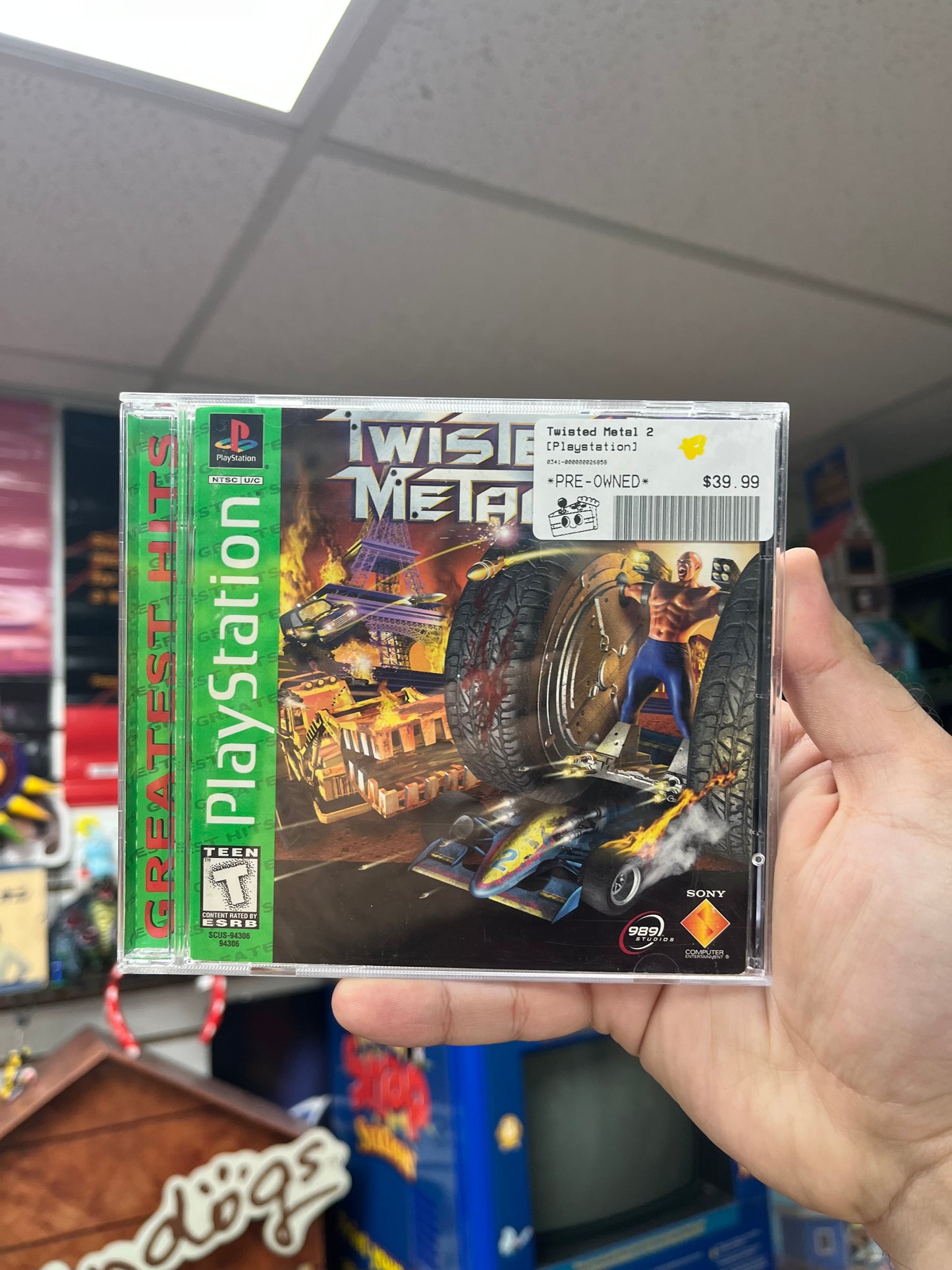 Twisted Metal 2 [Greatest Hits] - PS1 CiB