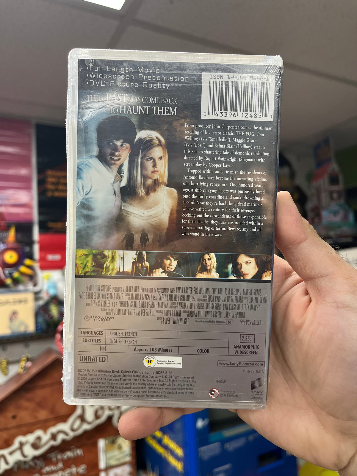 The Fog - PSP UMD Video Sealed