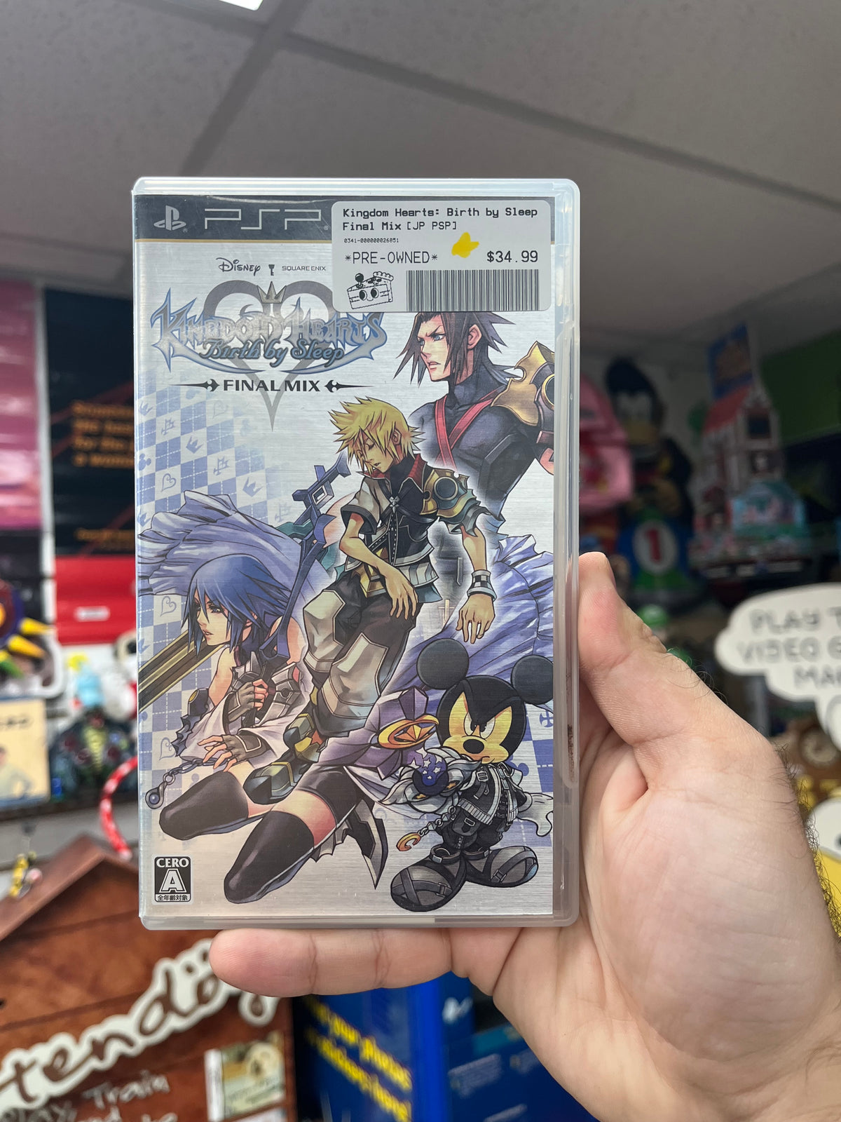Kingdom Hearts: Birth By Sleep Final Mix - JP PSP CiB