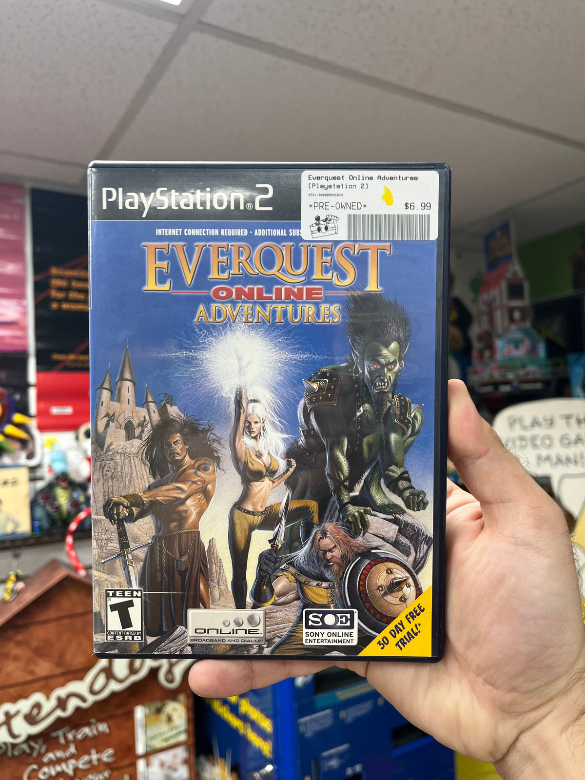 Everquest Online Adventures - PS2 CiB