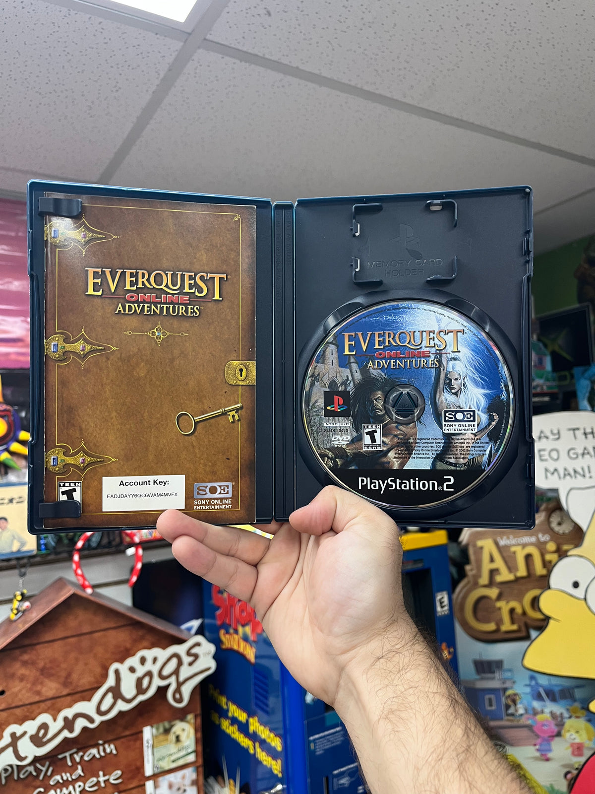 Everquest Online Adventures - PS2 CiB