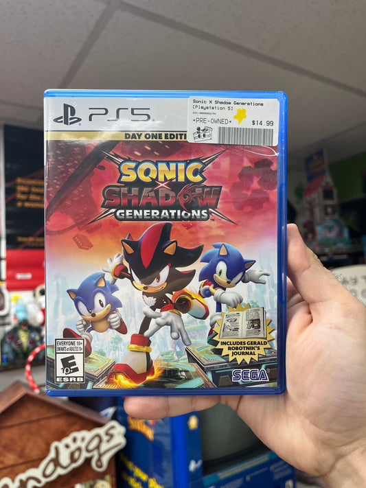 Sonic X Shadow Generations - PS5 CiB