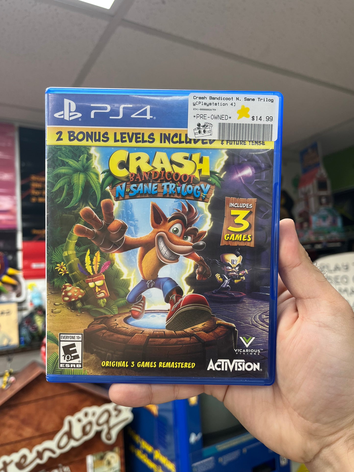 Crash Bandicoot N. Sane Trilogy - PS4 CiB