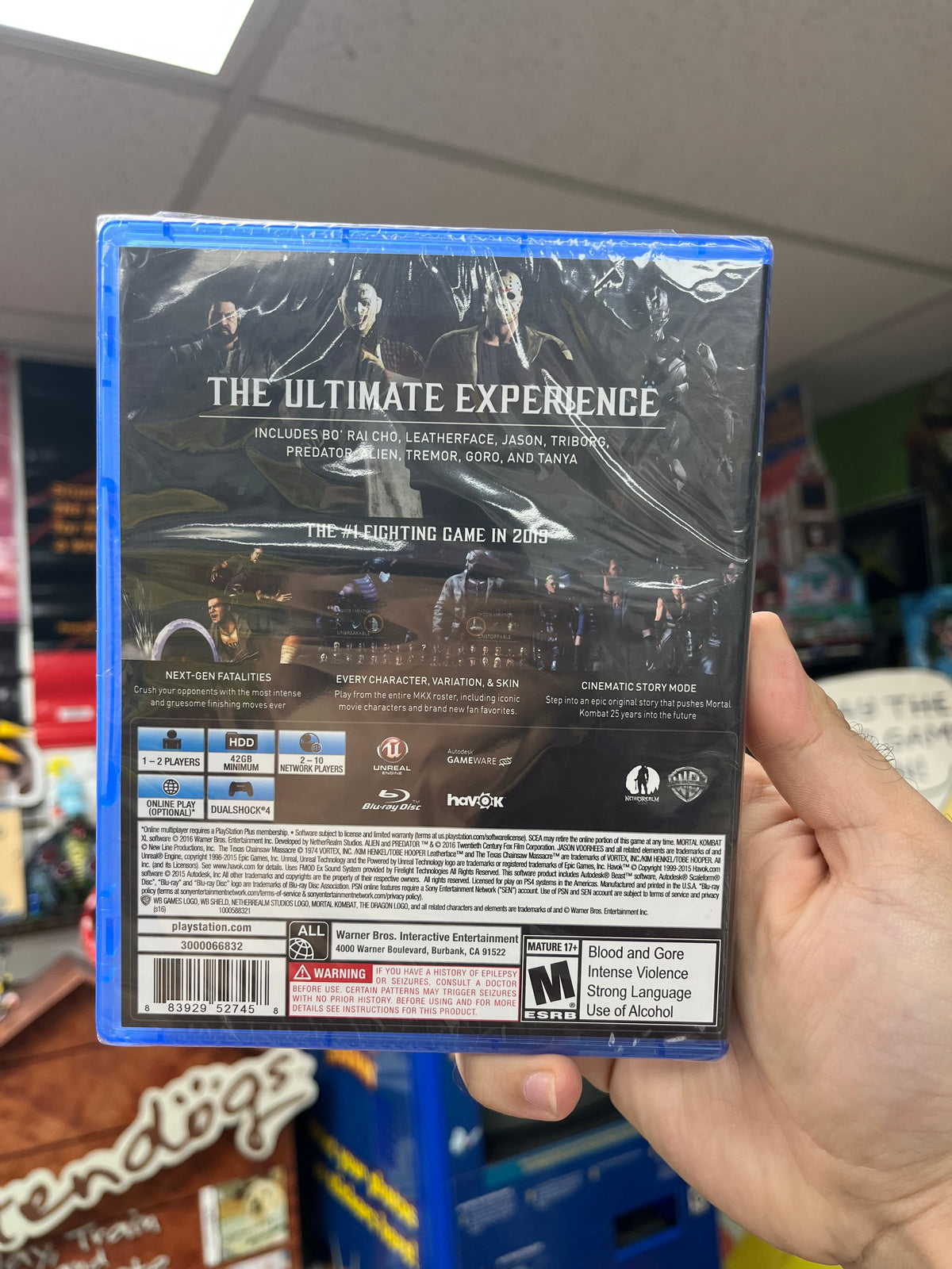 Mortal Kombat XL - PS4 Sealed