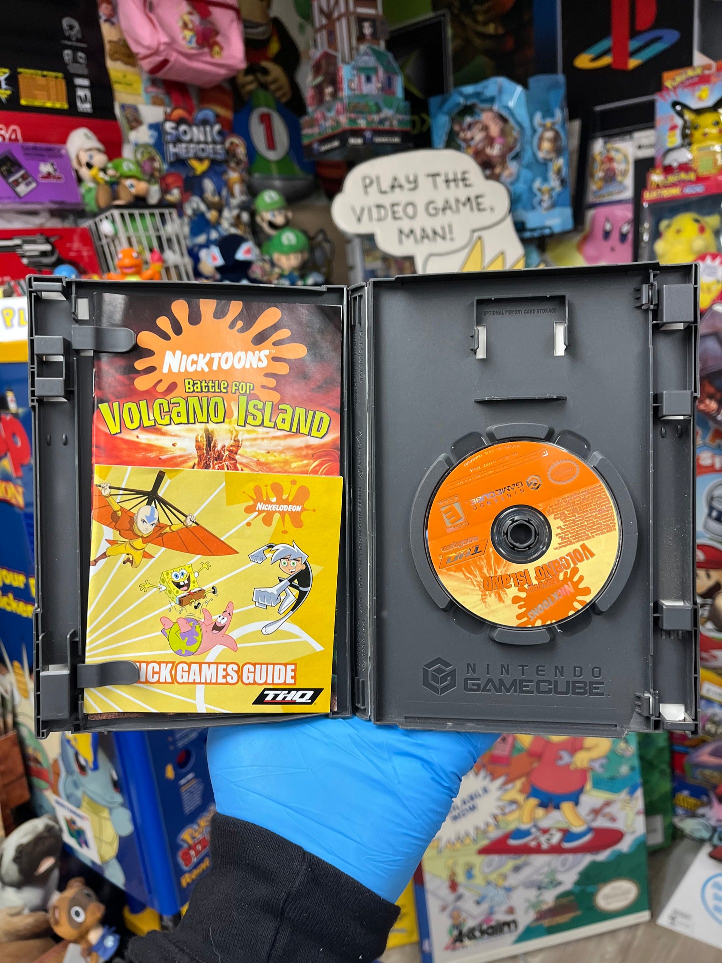 Nicktoons Unite Battle for Volcano Island GameCube CIB