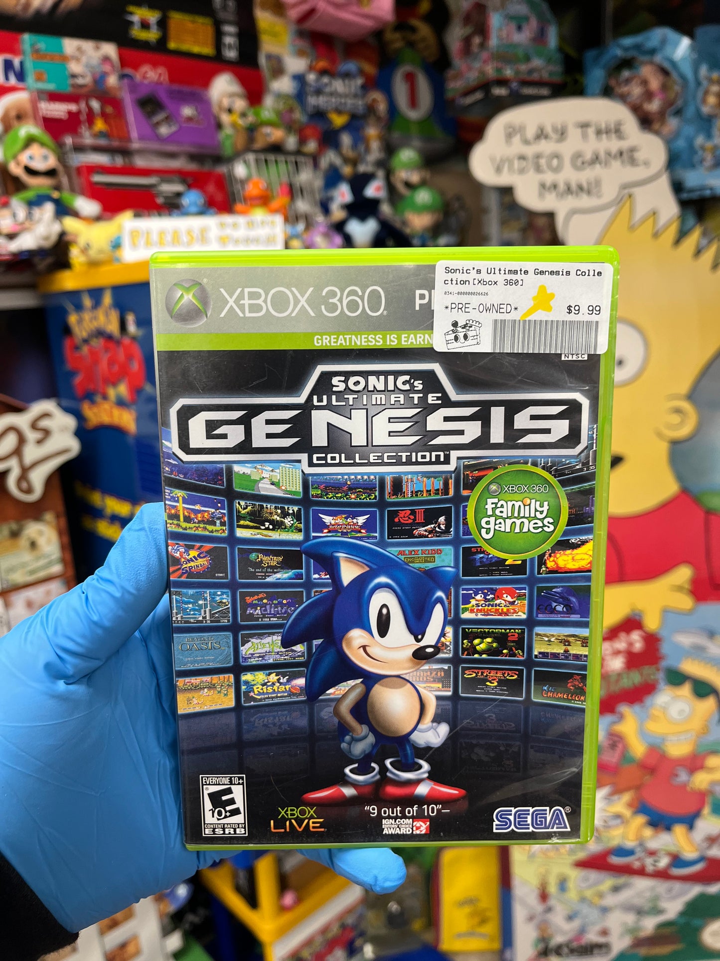 Sonic's Ultimate Genesis Collection Xbox 360 CIB