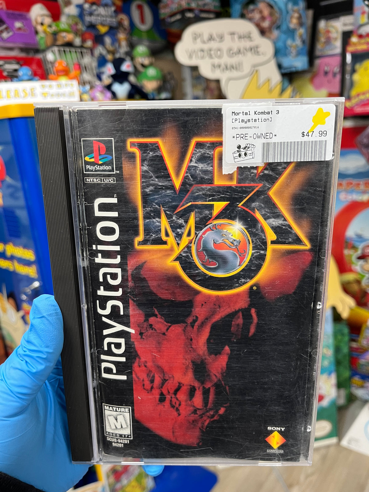 Mortal Kombat 3 PS1 Longbox CIB