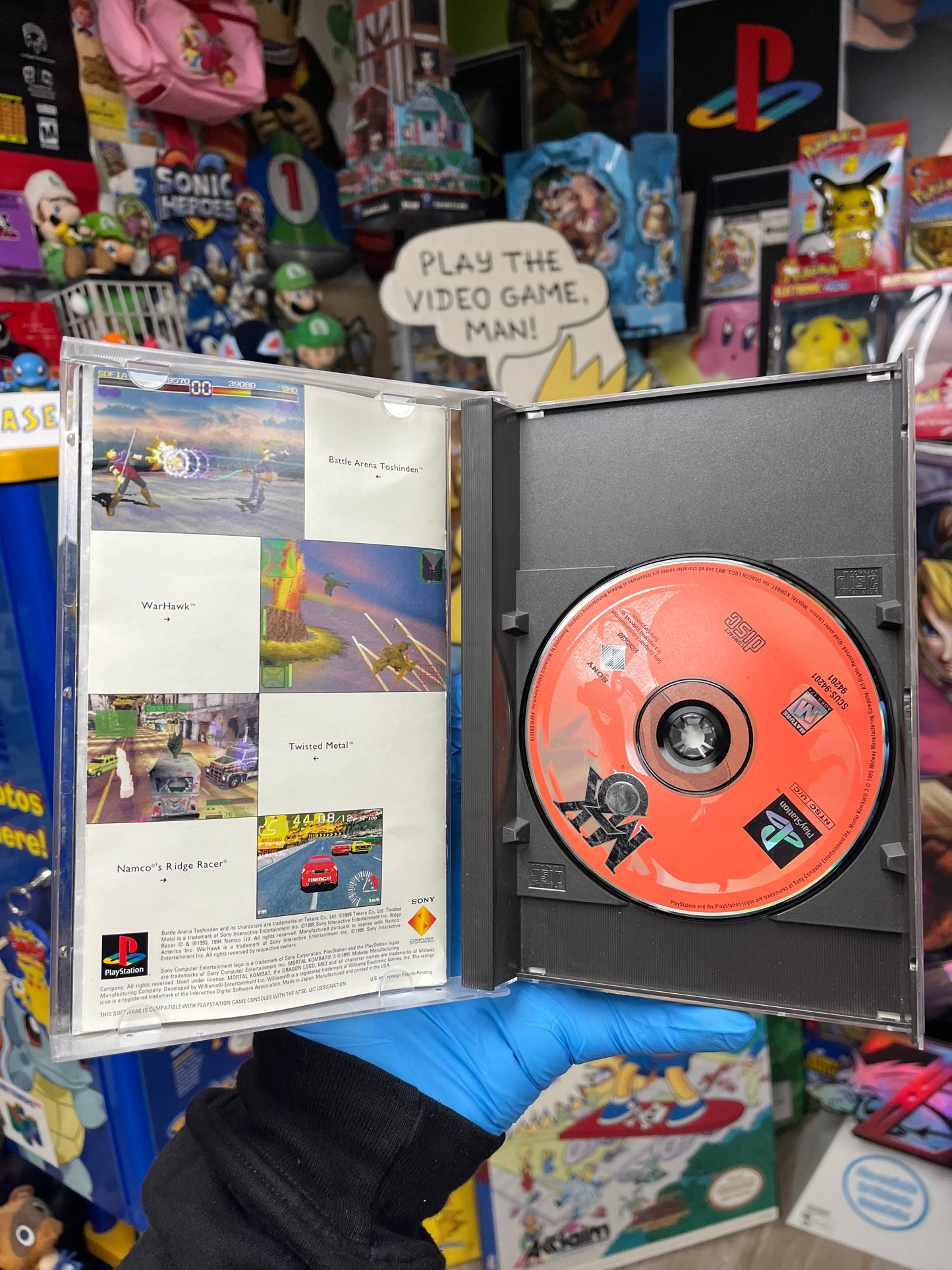 Mortal Kombat 3 PS1 Longbox CIB