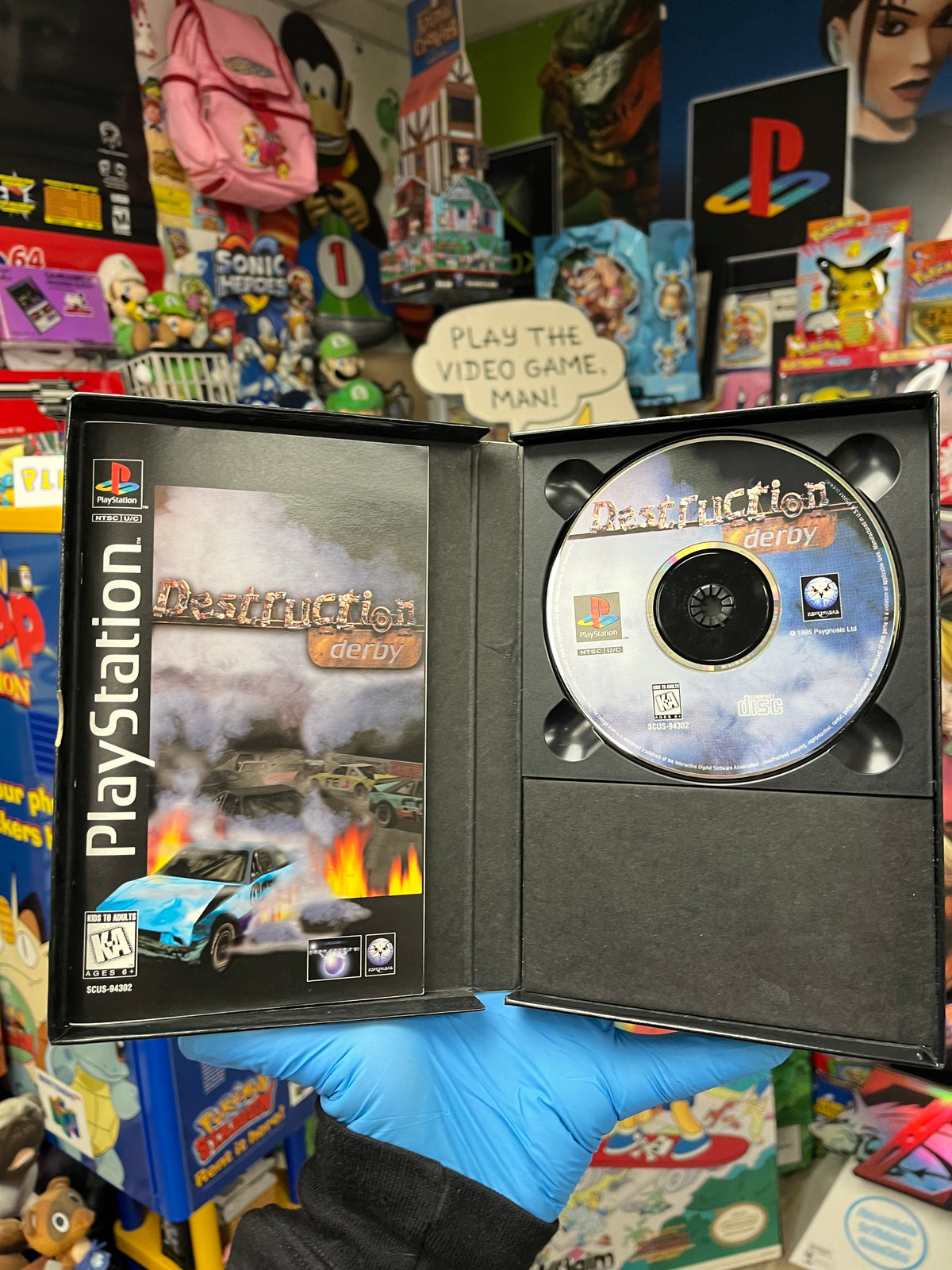 Destruction Derby PS1 Longbox CIB