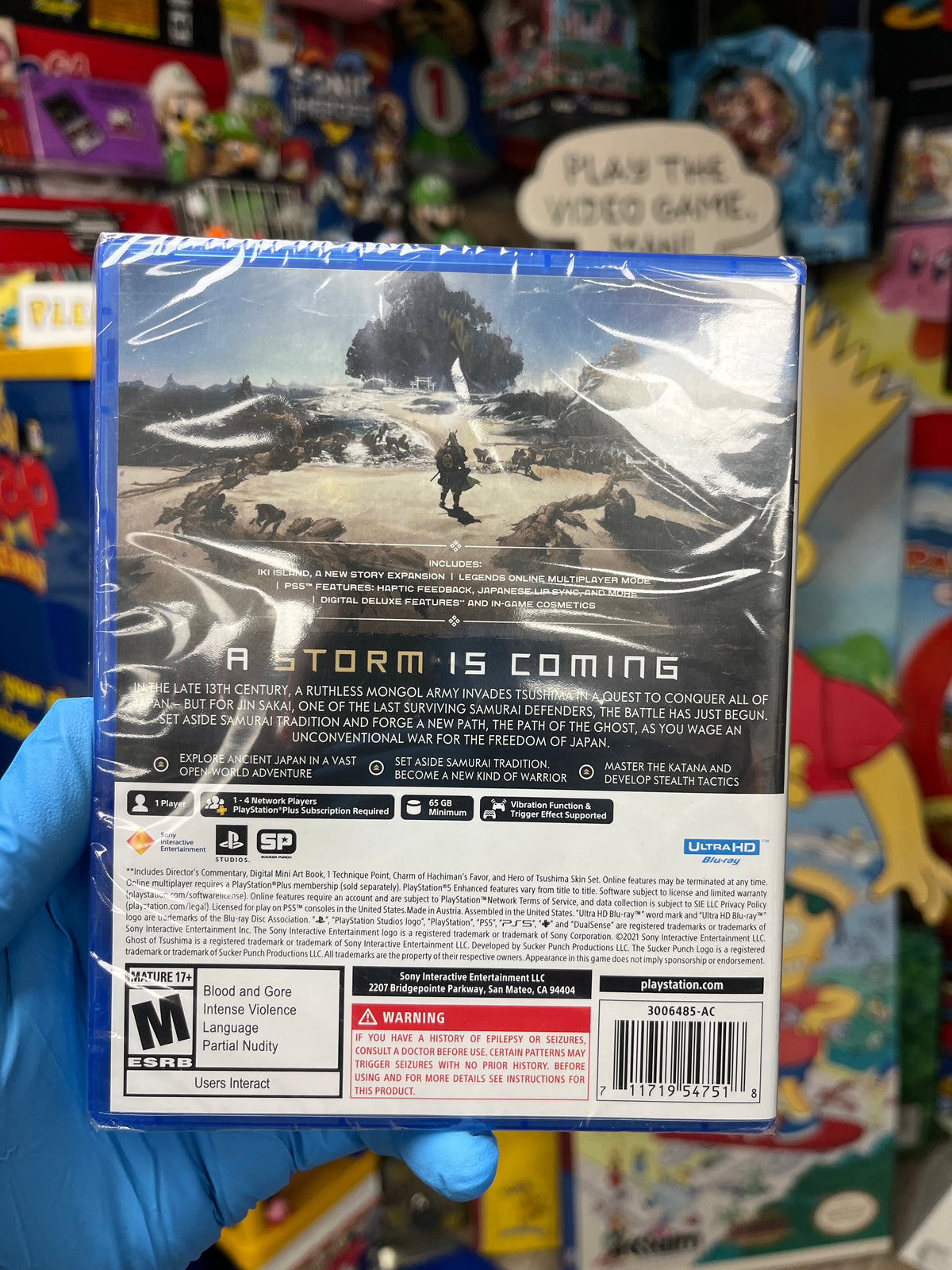Ghost of Tsushima PS5 Sealed