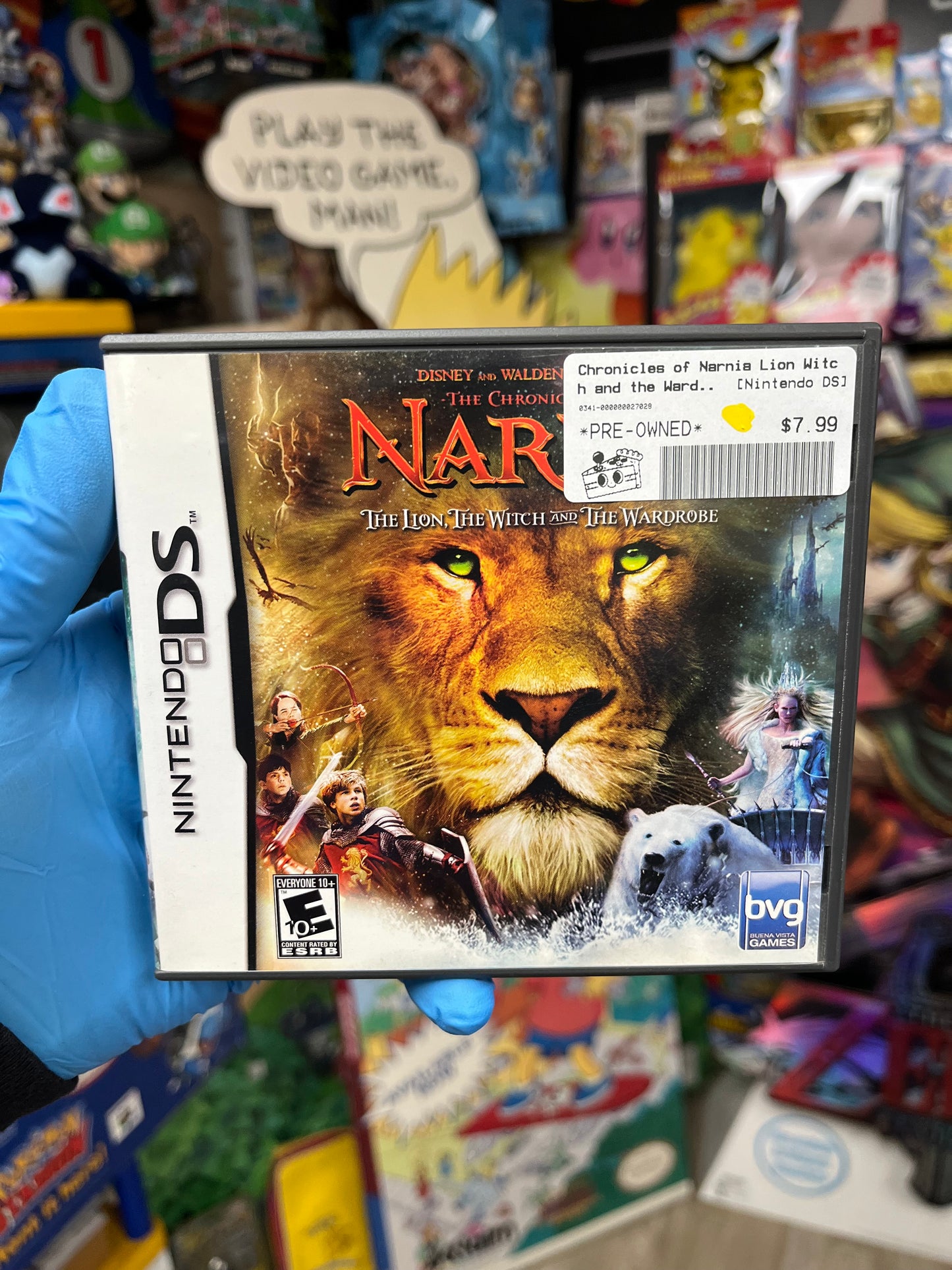 Chronicles of Narnia Lion Witch and the Wardrobe DS CIB
